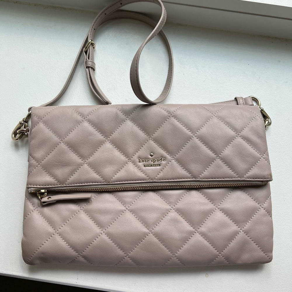 Kate Spade Tan Cross-Body Bag